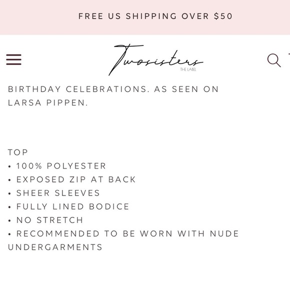 Twosisters The Label, White Lined Eyelet Top, Gorgeous Piece, Stay-Put Design,4 - Picture 4 of 11